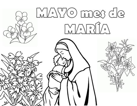 Blog Del Profesorado De Religión Católica Dibujos De La Virgen María
