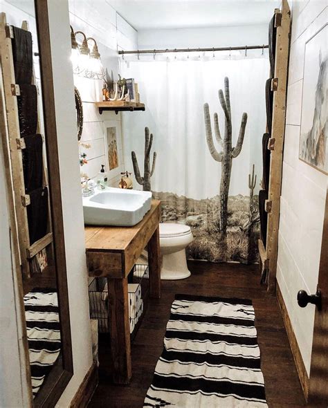 Save A Room In Your Home For This Southwestern Style Bathroom Western