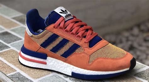 The full adidas x dragon ball z collection was just revealed and we're losing our sh*t! "Goku" adidas ZX500 BOOST