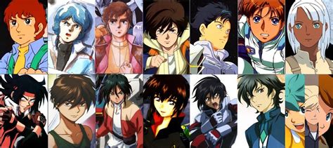 Top 10 Gundam Characters Anime Amino
