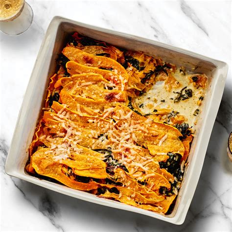 Butternut Squash And Creamed Spinach Gratin Recipe Epicurious