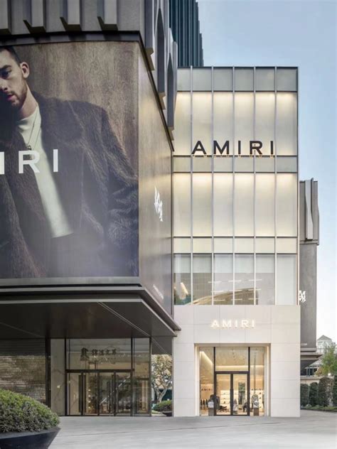 Amiri Unveil New Shanghai Flagship Store Pause Online Mens Fashion