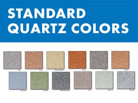 Standard Quartz Colors Coatings Hub