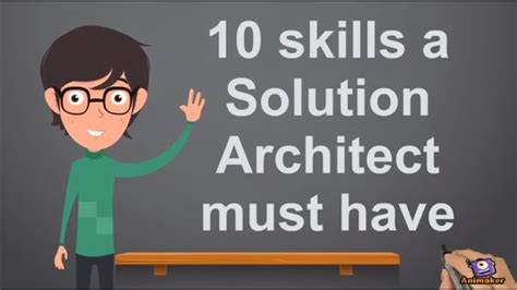 10 Skills A Solution Architect Must Have Youtube