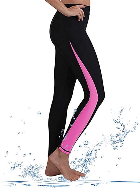 geek lighting womens wetsuit pants uv protective surfing tights board diving canoing