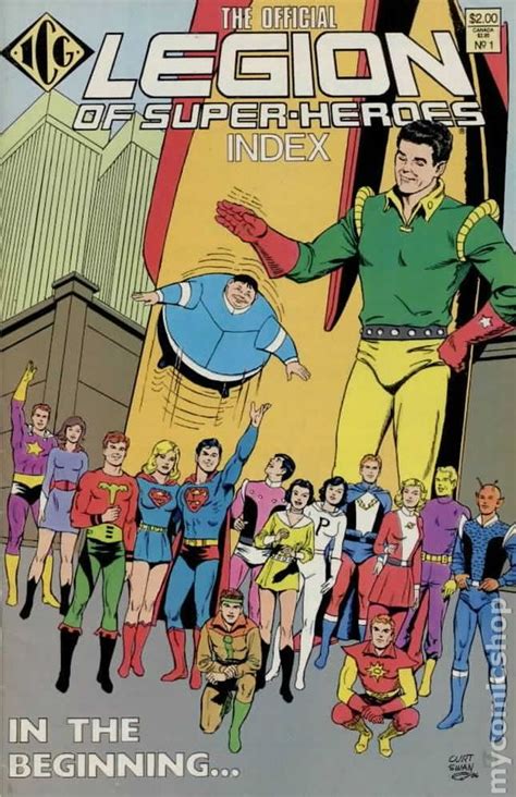 Legion Of Super Heroes Index 1986 Official Comic Books