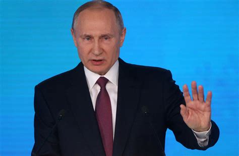 Listen To Us Now Vladimir Putin Says Russia Now Has Invincible Weapons