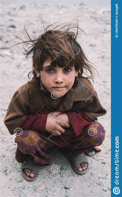 Pakistani Poor Children Editorial Image Image Of Captured