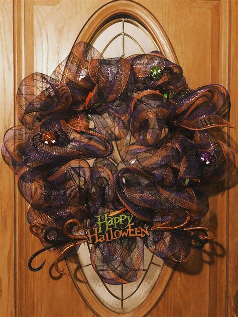 Easy Halloween Wreath Easy Halloween Halloween Wreath Fun Stuff