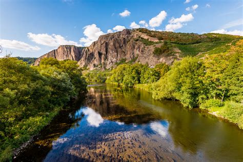 Rotenfels-Bad Münster am Stein 36 Foto & Bild | wasser, blau, bäume