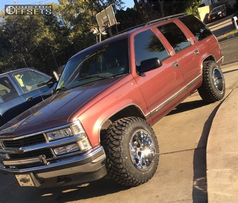 Maybe you would like to learn more about one of these? Wheel Offset 1997 Chevrolet Tahoe Slightly Aggressive ...