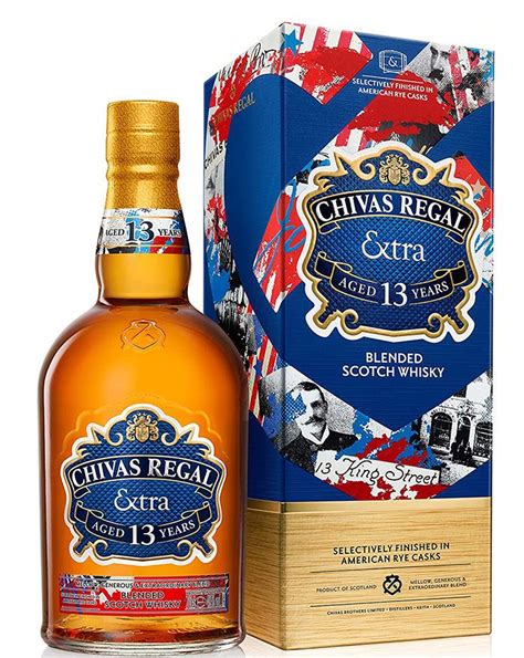 Chivas Regal 13 Year Old Extra American Rye Cask Finish Blended Scotch