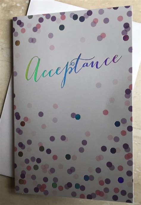 Acceptance Regret Notes Choice Of Simon Elvin Designs With Love Ts