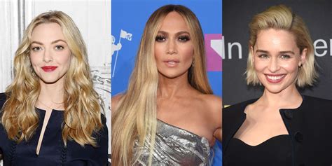 50 Blonde Hair Colors For 2018 Best Celebrity Hairstyles From Dirty