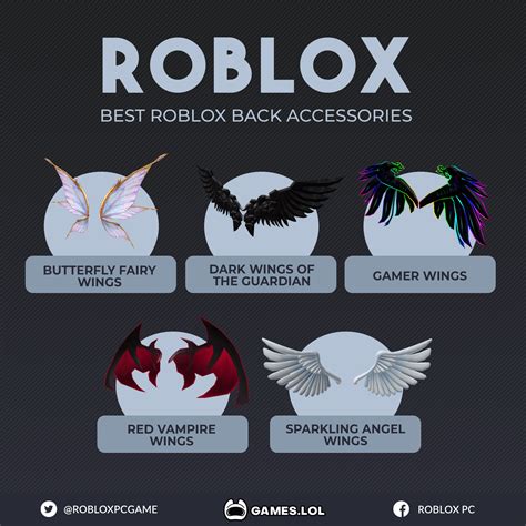 These Are Some Best Roblox Back Accessories Rrobloxpc