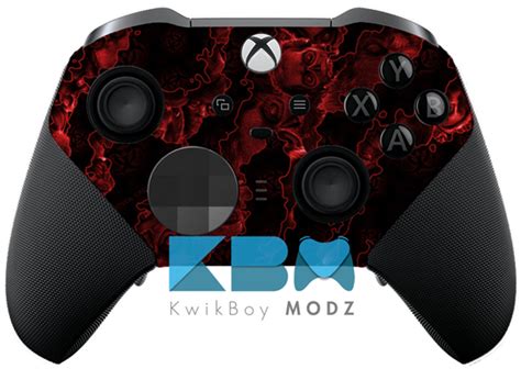 Custom Red Apocalypse Xbox Elite Series 2 Controller