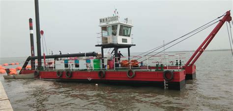 10m 6 Inch River Dredger 7000m3hr River Sand Dredging Machine