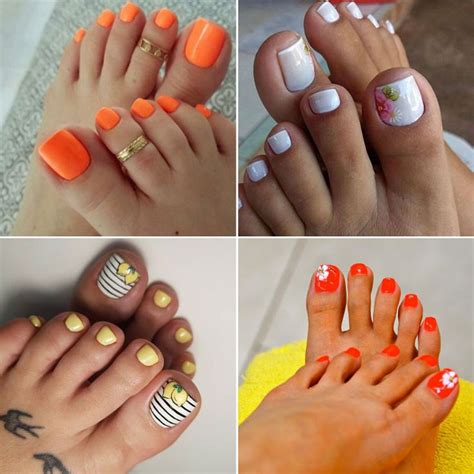125 Cute Summer Nail Designs Colorful Ideas Trends And Art 2020 Summer Toe Nails Cute