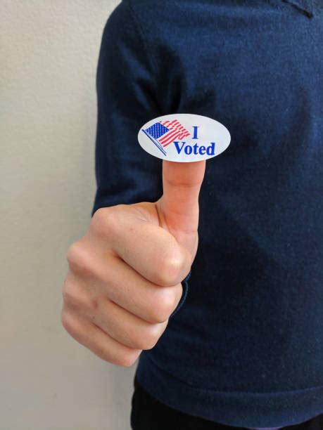 I Voted Sticker Stock Photos Pictures And Royalty Free Images Istock