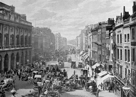 Victorian Era Background London Street Photography London History