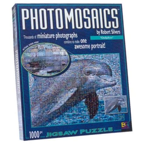 Photomosaic Dolphin Jigsaw Puzzle Pc B Jl N Candy Tuft Yahoo