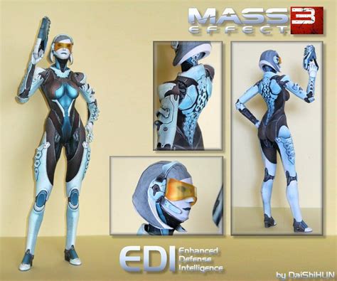 Edi From Mass Effect 3 Alternate Appearance Pack Dlc With An Arc