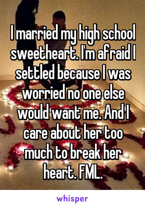 Not All High School Sweethearts Live Happily After