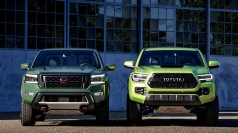 Toyota Tacoma Vs Nissan Frontier Off Road Midsize Pickup Showdown