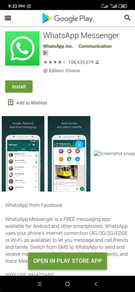 Whatsapp Installation Error Android Empiregas