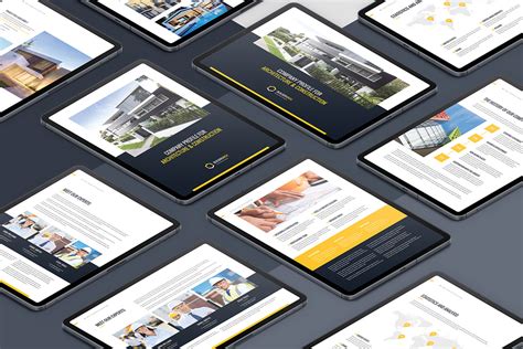 Builderarch Ebook Company Profile Bundle 2 In 1 On Behance