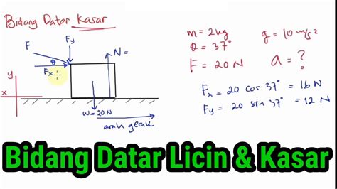 Menghitung Percepatan Benda Dan Tegangan Tali Dua Ben Vrogue Co