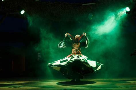 Premium Photo Sufi Dancer Spins Sufi Dancer Photo