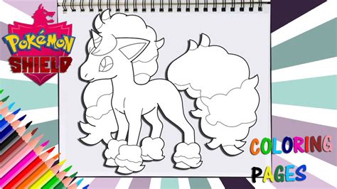 Pokemon Coloring Pages Ponyta