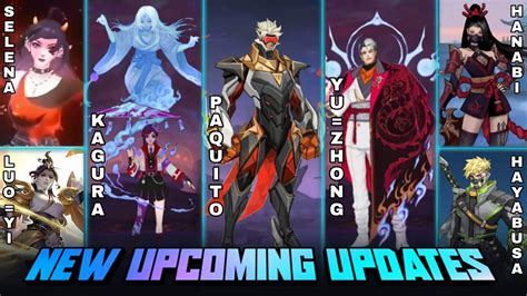 New Squad Kagura Yu Zhong New Skin Paquito New Skin Mobile Legends Whatsnext Ep