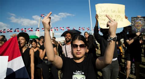 Últimas noticias sobre padrón electoral. Tercer día de protestas en República Dominicana por ...