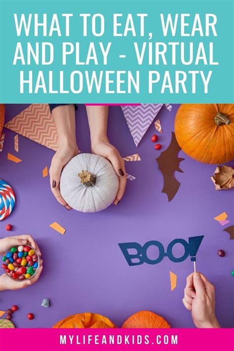 How To Host A Virtual Halloween Party For Kids With Halloween Games