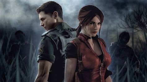 Claire Redfield And Leon Resident Evil Hd Games 4k
