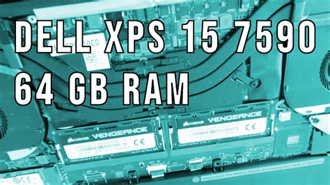 Dell Xps 15 7590 2019 Upgrade Mémoire 64gb Youtube