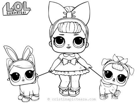 Lol Coloring Pages Lol Dolls For Coloring And Painting Desene De