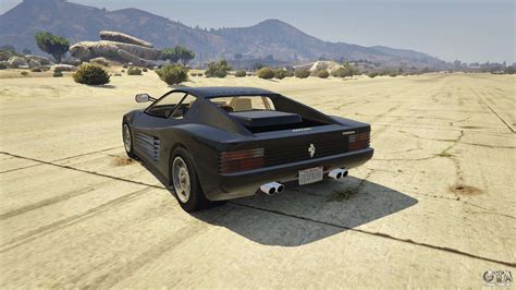 Mq body mq interior mq lights sa license plate 6 extra (roof) own realistic settings own collision and shadow imvehft chassis_vlo adapted to skygfx adpated to gfxhack *donate(webmoney): 1984 Ferrari Testarossa 1.9 para GTA 5