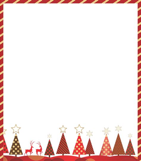 15 Best Free Printable Christmas Borders For Flyers Pdf For Free At