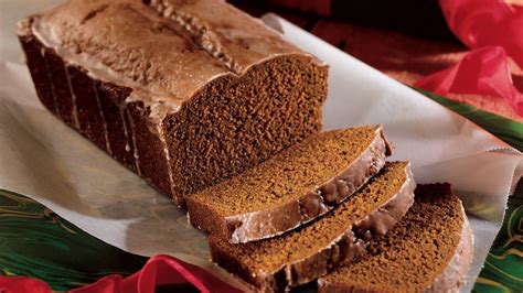 I was in charge of the gingerbread loaf. Gingerbread Loaves recipe from Pillsbury.com