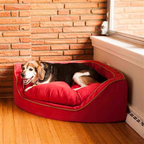 Snoozer Luxury Overstuffed Corner Dog Bed 28 Colors