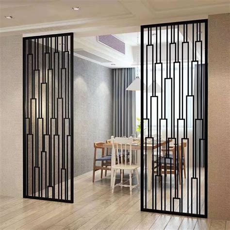 China Decorative Metal Screen Interior Partition Wall Panel With