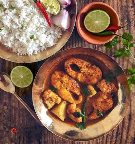 Bengali Fish Curry With Potatoes And Cauliflower Kitchen Mai