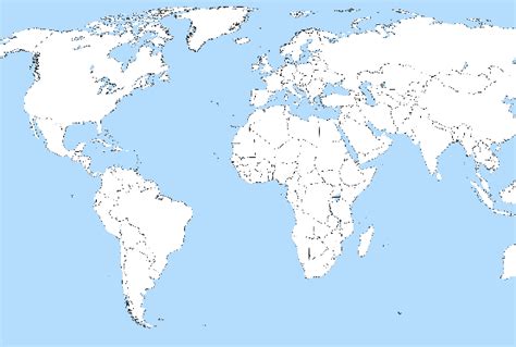 World Blank Map Download Blank World Map And Print Pdf