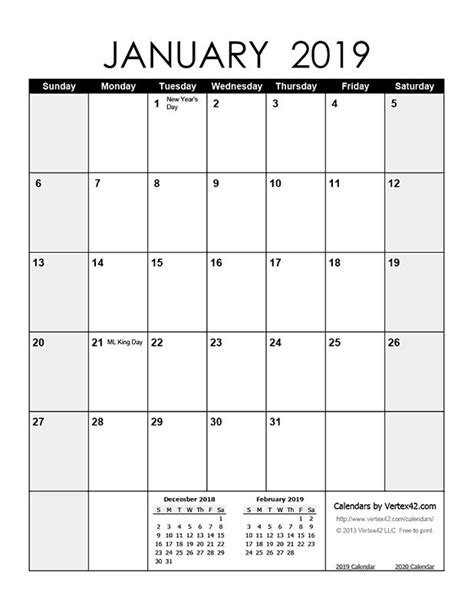 Download A Free Printable 2022 Yearly Calendar From Vertex42com