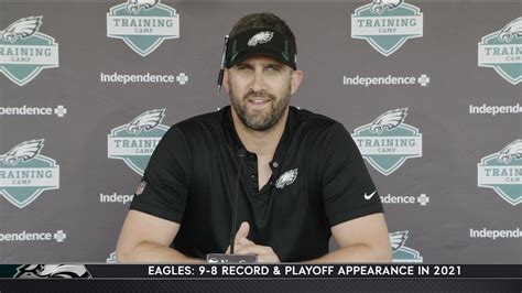 Philadelphia Eagles On Twitter Nick Sirianni Gives An Update On Jason Kelce Eaglescamp