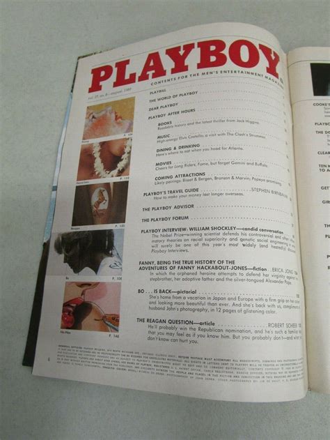 Mavin Vintage Playboy Magazine August Vol Victoria Cooke Centerfold