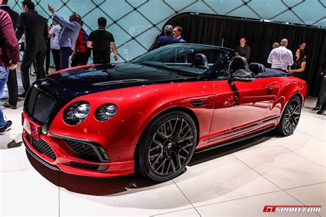 Geneva 2017 Bentley Continental Supersports Coupe And Convertible Gtspirit